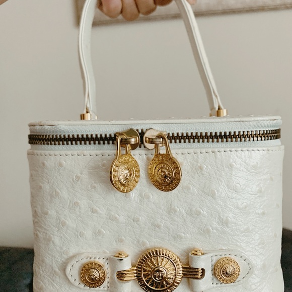 Super rare Gianni Versace ostrich bag 🔥🔥🔥🔥🔥 - Picture 3 of 8